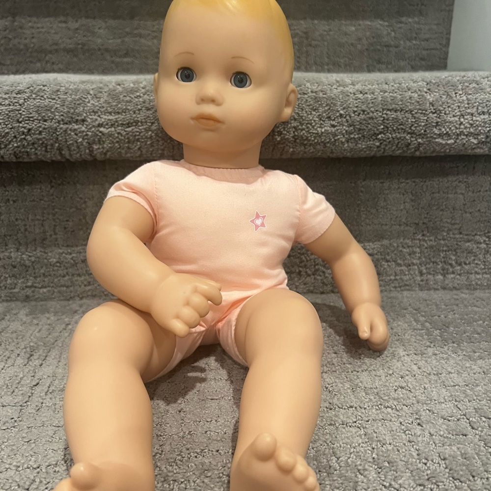 American Girl Bitty Baby Doll Blonde Hair, Blue Eyes 16" 2018